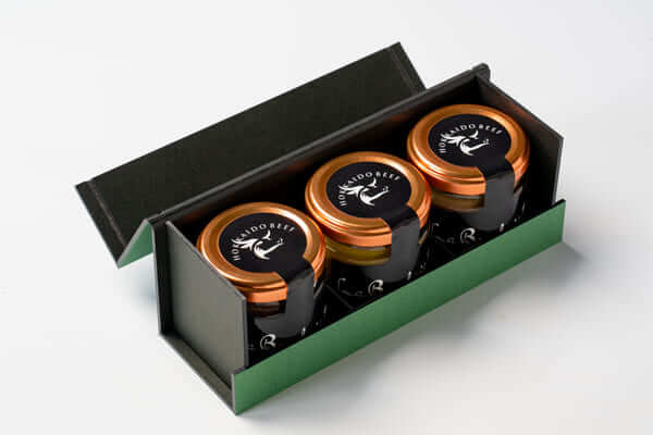 三種のリエット（パテの瓶詰）