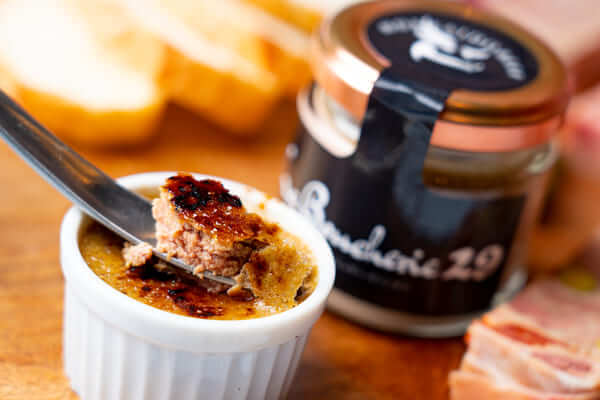 三種のリエット（パテの瓶詰）